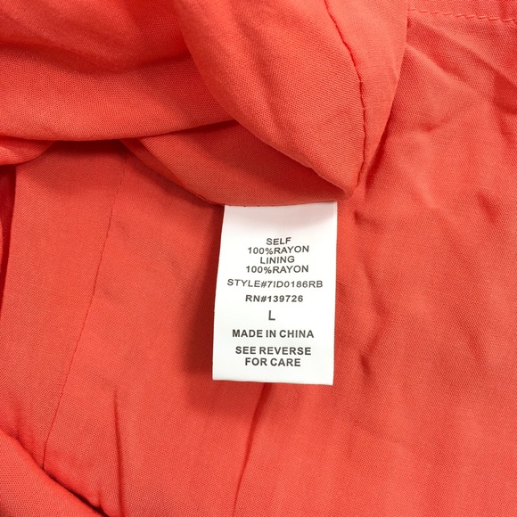 Honey Belle | Orange White Flower Sleeveless Dress - Picture 7 of 8